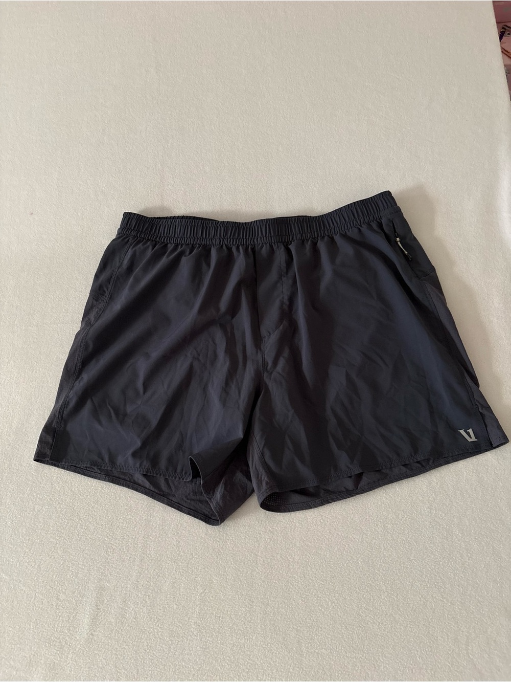 Vuori Black Athletic Training Shorts